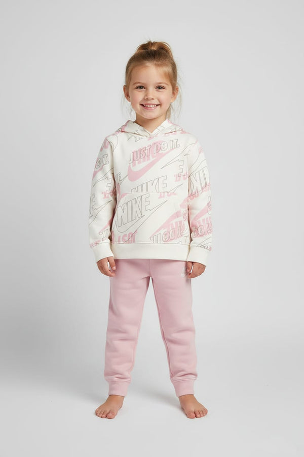 tuta Nike rosa e bianca