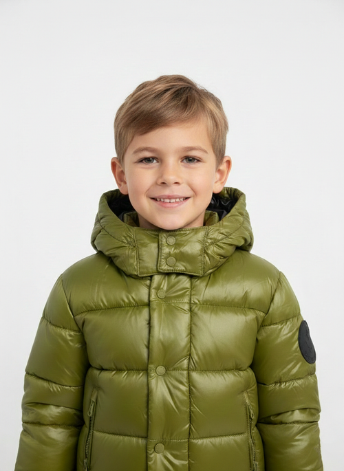 piumino verde savethe duck