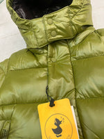 piumino verde savethe duck