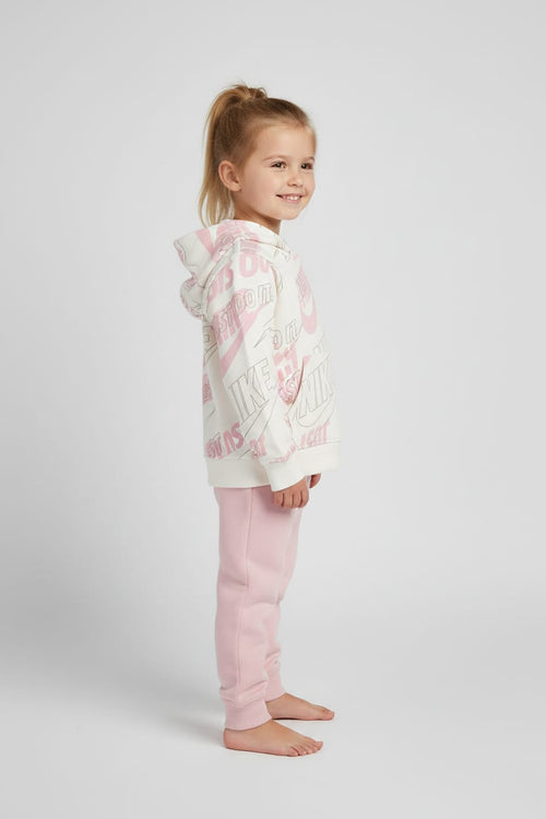 tuta Nike rosa e bianca